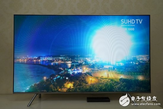 Samsung Q6F light quality sub-dot TV reveals the secret