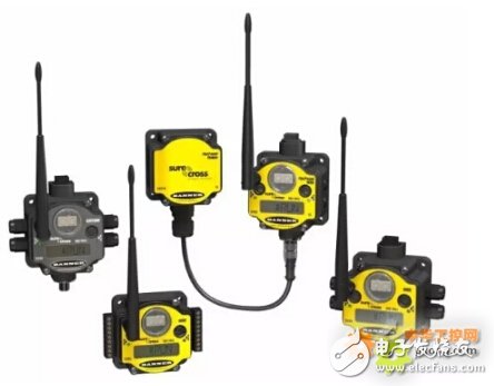 Banner DX80 industrial wireless communication products, stable transmission of AGV trolley start and stop signals