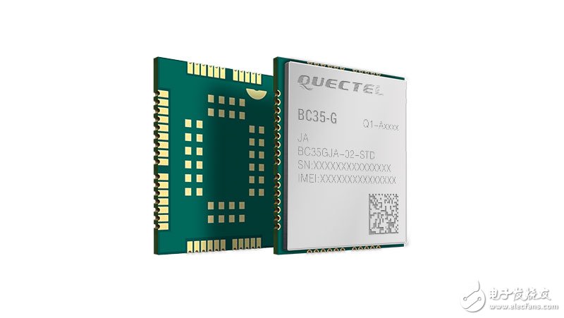 Quectel's BC35-G is an NB-IoT module that can support global frequency bands B1/B3/B8/B5/B20/B28