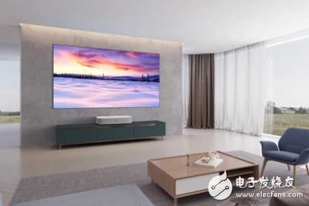 XGIMI Laser TV HaoÂ·LUNE 4K: The first 10,000 yuan highlight laser TV, which continues the design style of LUNE