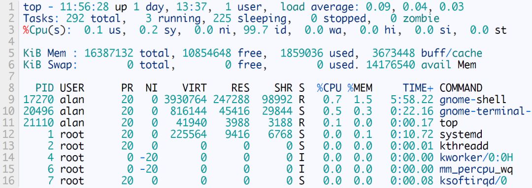 Eight Linux commands that can be used to manage the entire life cycle of a process