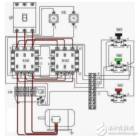 The working principle and wiring diagram of the lock