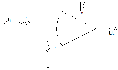 What is the requirement of the integral operation circuit for the period of the input square wave?