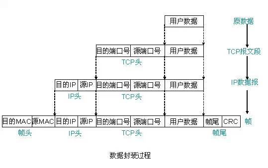 Explain in detail the working process of data transmission