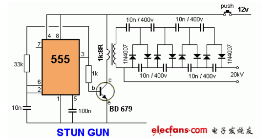 12v boost to 20000v circuit diagram Daquan (six analog circuit design schematics detailed)