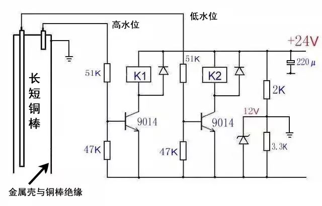 Checked some electrical control wiring diagrams, electronic components working schematics and other circuits