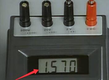 How to use the voltmeter _ Diagram of how to use the digital voltmeter