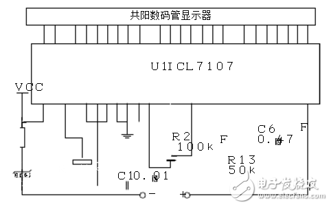 Design of Range-switched Digital Voltmeter Based on ICL7107 Device