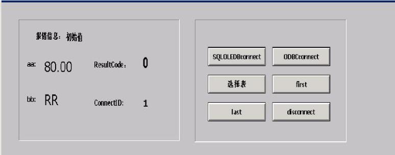 Intouch and sql database connection method