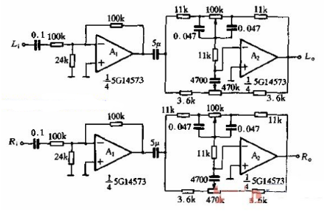 The simplest tone circuit diagram (eight analog circuit design schematics ...