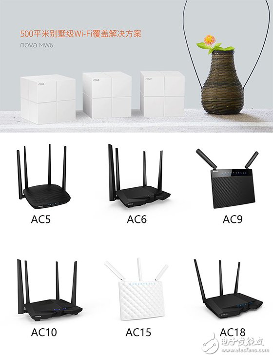 Tenda intelligent routing visitor function to create a safe online environment