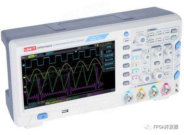 The internal structure of the oscilloscope and the role of the FPGA in the oscilloscope