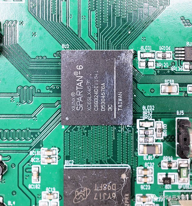 The internal structure of the oscilloscope and the role of the FPGA in the oscilloscope