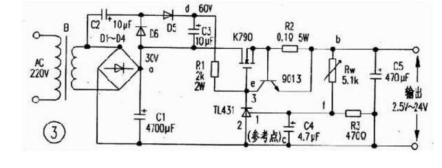 Power supply circuit diagram detailed _5v power supply circuit schematic