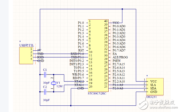 DS3231 high precision clock module program