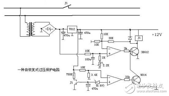 12v overvoltage protection simple circuit diagram Daquan (four analog circuit design schematics detailed)