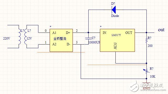 Do it yourself DIY to make a DC regulated power supply