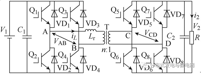 Analysis of power-side reflow power and load-side reflow power present in isolated bidirectional DC converters