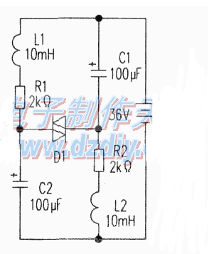 Battery negative pulse protection device