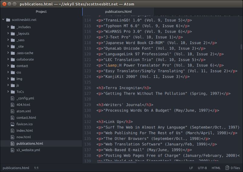 Share 3 editors that can replace Emacs and Vim: Geany, Atom, Xed