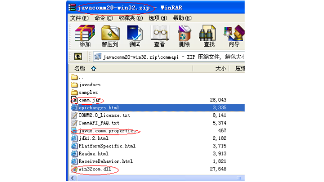 Java serial communication programming example