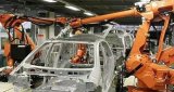 Automobile manufacturing industry's demand for industrial robots and application proportion ...