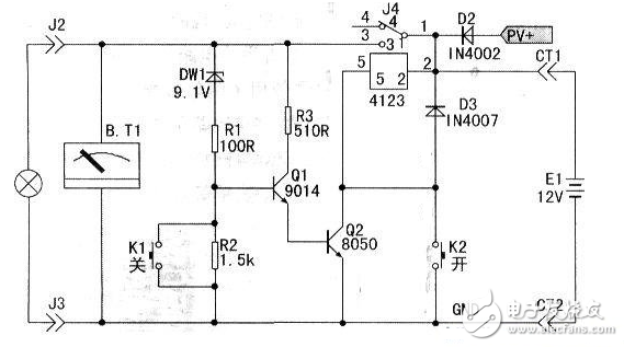 12v solar charging circuit diagram Daquan (seven 12v solar charging schematic diagram detailed)