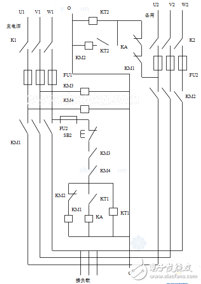 Dual power supply automatic switching circuit diagram (TDA2030 / power amplifier ...