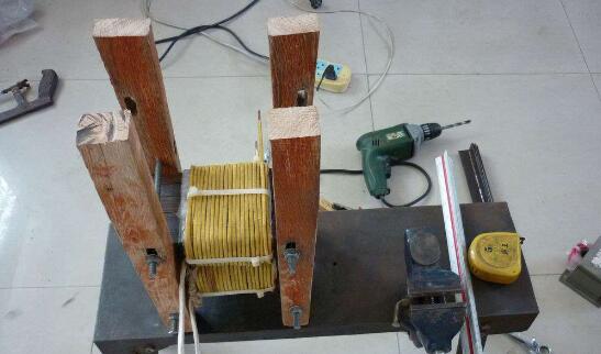 Winding method of homemade electric welding machine