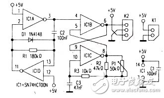 Simple design and manufacture of servo control circuit