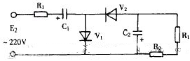 DC double voltage rectification circuit diagram (multi-resonant circuit / time base circuit NE555 / transformer)