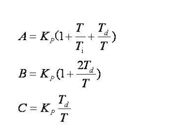 Incremental pid parameter adjustment formula and strategy