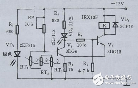 Simple overheat protection circuit diagram (five simple overheat protection circuits ...