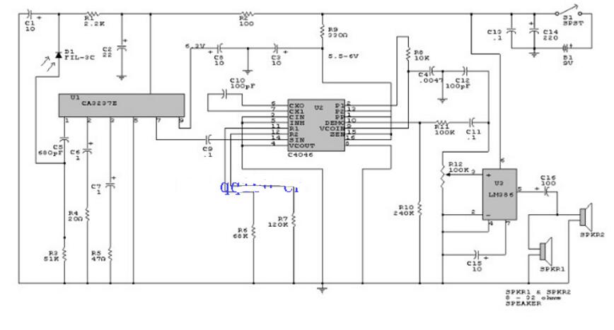 Understand the audio circuit diagram and working principle in one article