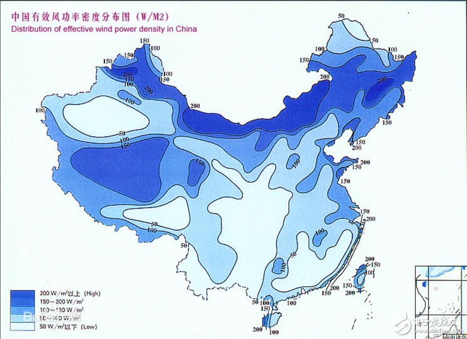 About the reasons for the rich wind energy resources