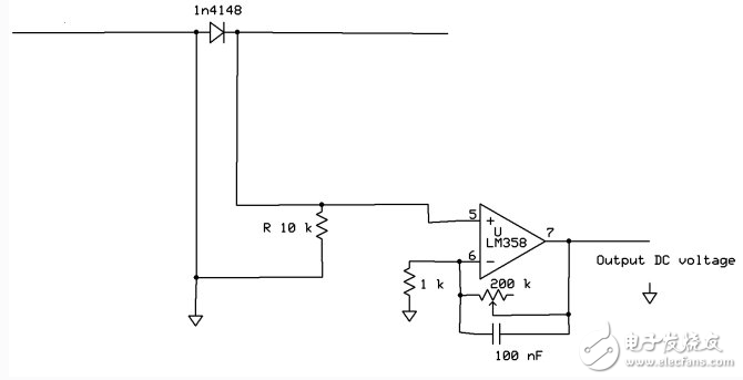 Homemade simple electromagnetic wave receiver