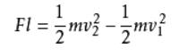 Understanding and Derivation of the Kinetic Energy Theorem Formula