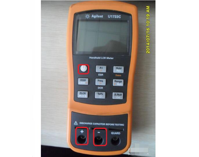 LCR Tester Usage Diagram