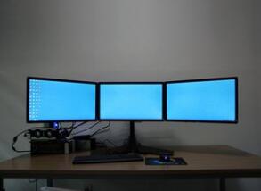 How much is a set of triple screens? What equipment is needed for a set of triple screens (computer)