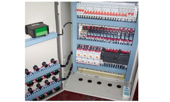 PLC electrical control cabinet wiring _PLC electrical control cabinet layout and structural design