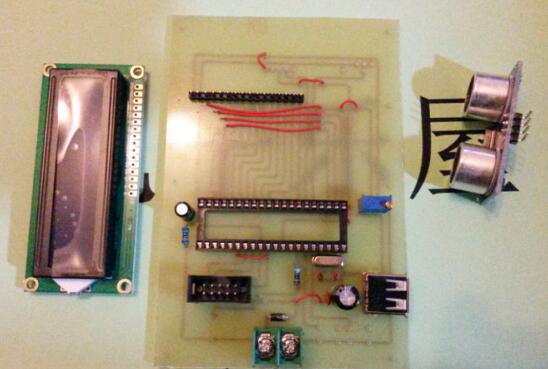 Simple Ultrasonic Ranging Module Making _HC-SR04 Ultrasonic Ranging Module and Manufacturing Diagram