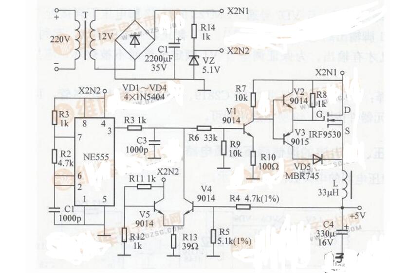 Comparison of control methods of program-controlled switching power supply