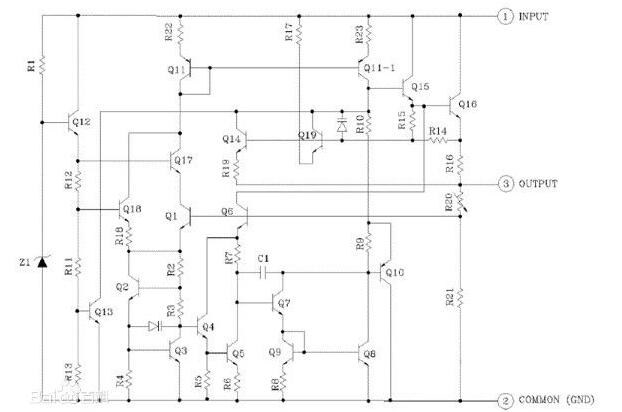 7805 series voltage regulator is good or bad with an analog multimeter how to judge