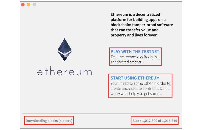 How to use the ethernet wallet?