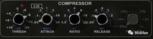 5 ways to teach you how to quickly use compression to get the sound audio you want, Compressor