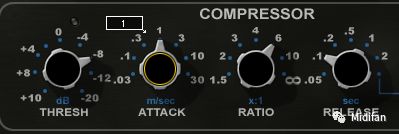 5 ways to teach you how to quickly use compression to get the sound audio you want, Compressor