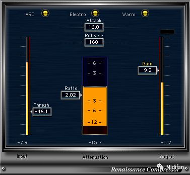 5 ways to teach you how to quickly use compression to get the sound audio you want, Compressor