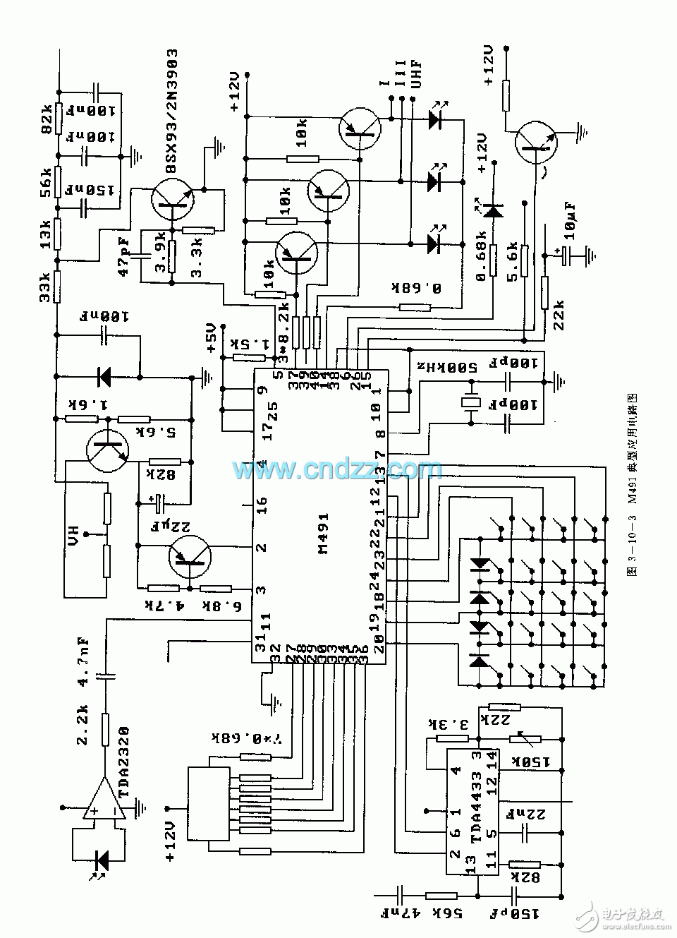 About Infrared Remote Receive Control Circuit Principle (M491)