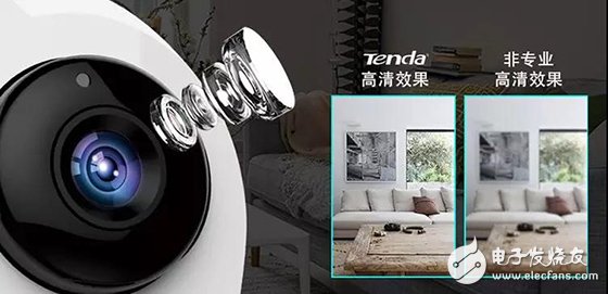 Tenda network camera C6, your home care expert