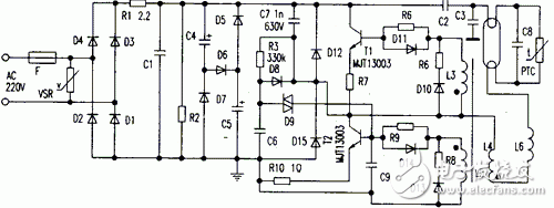 Electronic ballasts and electronic energy-saving lamps work